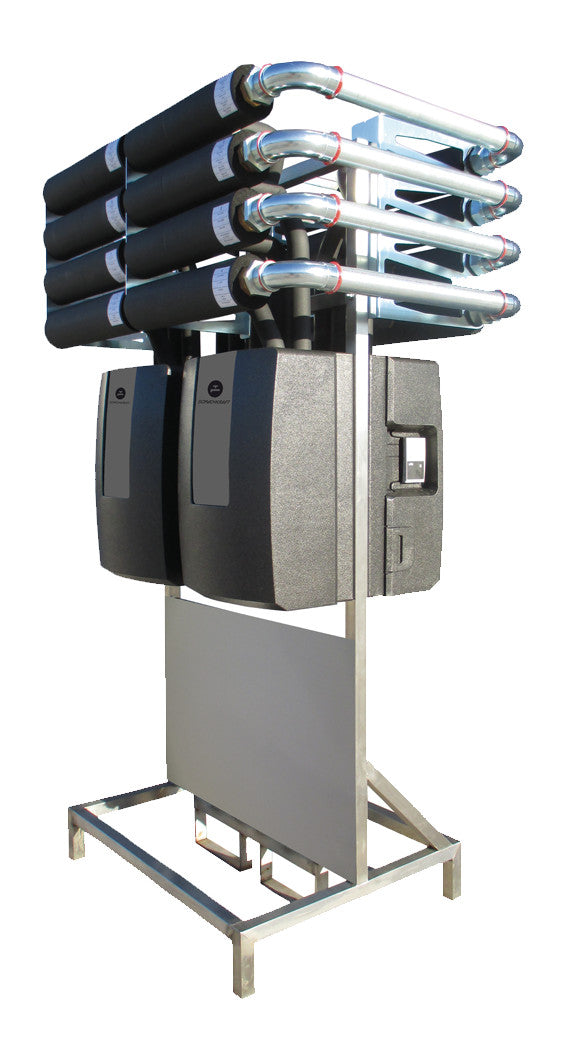 Sonnenkraft SK-Fresh Kaskade 120l Tower INOX | 2325