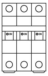 DOEPKE Leitungsschutzschalter UC D 25A DLS 6I D25-3 10KA 3p 400V 3TE 50Hz IP20