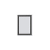 SIEDLE Rahmen-Türstation 6f UP gr alu KR 611-3/2-0 DG 331x231x15mm