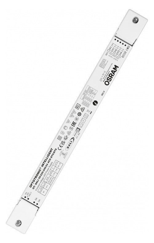 OSRAM LED-Steuerung 50W 24V DALI IP20 OTi DALI 50/220-240/24 4CHDT6/8 Push-but