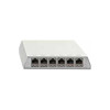 RUTENBECK Patchpanel 6Ports AP 6Ports PP-Cat.6A iso-6 Ap rw Cat6A Schirm