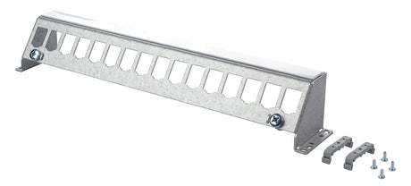 METZ CONNECT Modulträger Hutschiene 130927-1600-E 16Ports 53,5x317x52mm