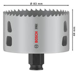 BOSCH-EW Lochsäge  83mm T44mm Sechskant LOCHSÄGE f.Gips Holz