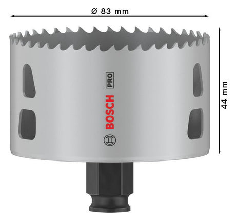 BOSCH-EW Lochsäge  83mm T44mm Sechskant LOCHSÄGE f.Gips Holz