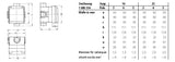 MENNEKES CEE-Steckdose 3p 16A 6h 230V/bl Cepex 4243 IP44 UP Schraubkl Kst