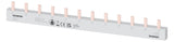 SIEMENS Phasenschiene 3ph 18mm 210mm 50A 5ST3615 10qmm Stift isol