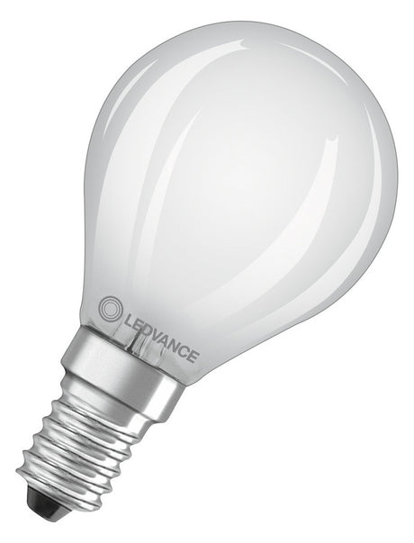 LEDVANCE LED-Lampe FM E14 2,5W 2700K ws LED Classic P 25 Filament P 2.5W 82 250l