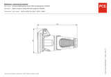 PC ELECTRIC Schutzkontaktkupplung Gummi IP54 ger sw 2522-sb