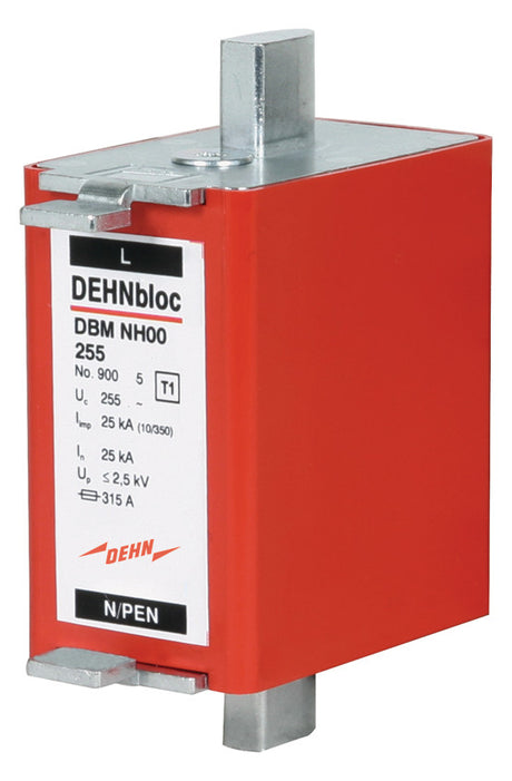 DEHN SE Blitzstromableiter TN TN-C 2,5kV TN-S TT 230VAC NH00 NH00 50kA  TN-C-S