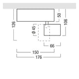 ZUMTOBEL LED-Schienenstrahler 12W Konv SUPERSYSTEM SUP2 M LED550-930 SP LDO 3CY