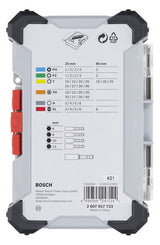 BOSCH-EW Bit-Set 43St Magnethalter 5xPH 43PC EXH SET W/ 5xPZ 19xTX 5xSchlitz