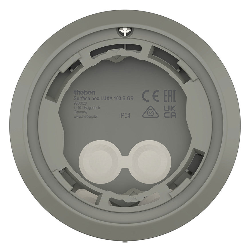 THEBEN Aufputz-Rahmen gr Zubehör Surface box LUXA 103 B GR