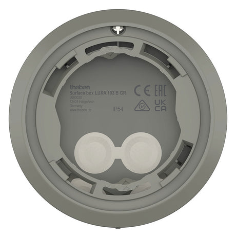 THEBEN Aufputz-Rahmen gr Zubehör Surface box LUXA 103 B GR