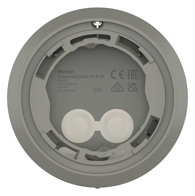 THEBEN Aufputz-Rahmen gr Zubehör Surface box LUXA 103 B GR