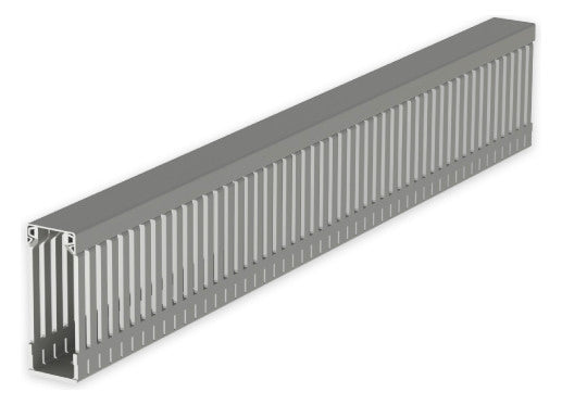 UNEX Verdrahtungskanal 80x30 grau,RAL7035,PVC-M1 80.30.77