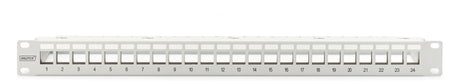 ASSMANN ELEKTRO Modular Patch Panel 24F geschirmt 24-Port, blank DN-91410