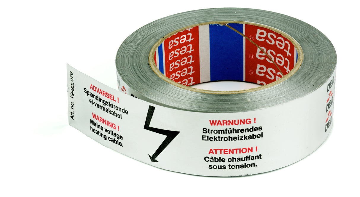 DEVI Klebeband alu 38mm 50m si 100°C 19805076 0,043mm