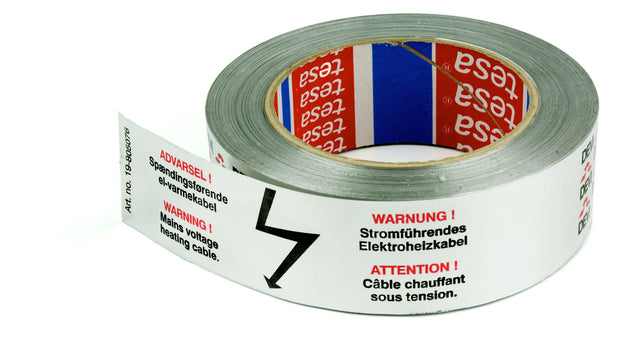 DEVI Klebeband alu 38mm 50m si 100°C 19805076 0,043mm