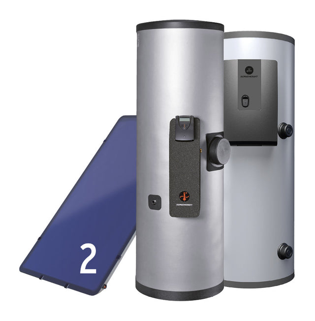 Sonnenkraft SK-Compact Set 400l, 2x SKR500 | 3615