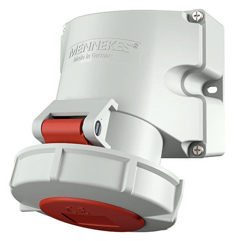 MENNEKES CEE-Steckdose 5p 32A 6h 400V/rt 9182 IP67 AP schraubl.Kl Kst