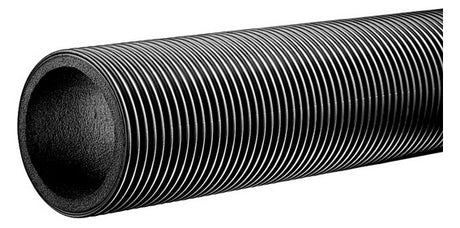 MAICO Wickelfalzrohr Lüftung  125mm sw MT-R125 L2000mm Kanalende/Kanalende