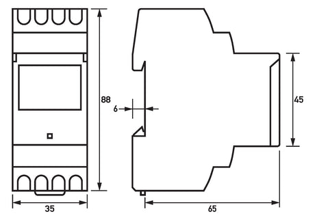 DOEPKE Schaltuhr digi 230VAC 2kan 250h Data Micro 2+ 2TE REG 24h Prog