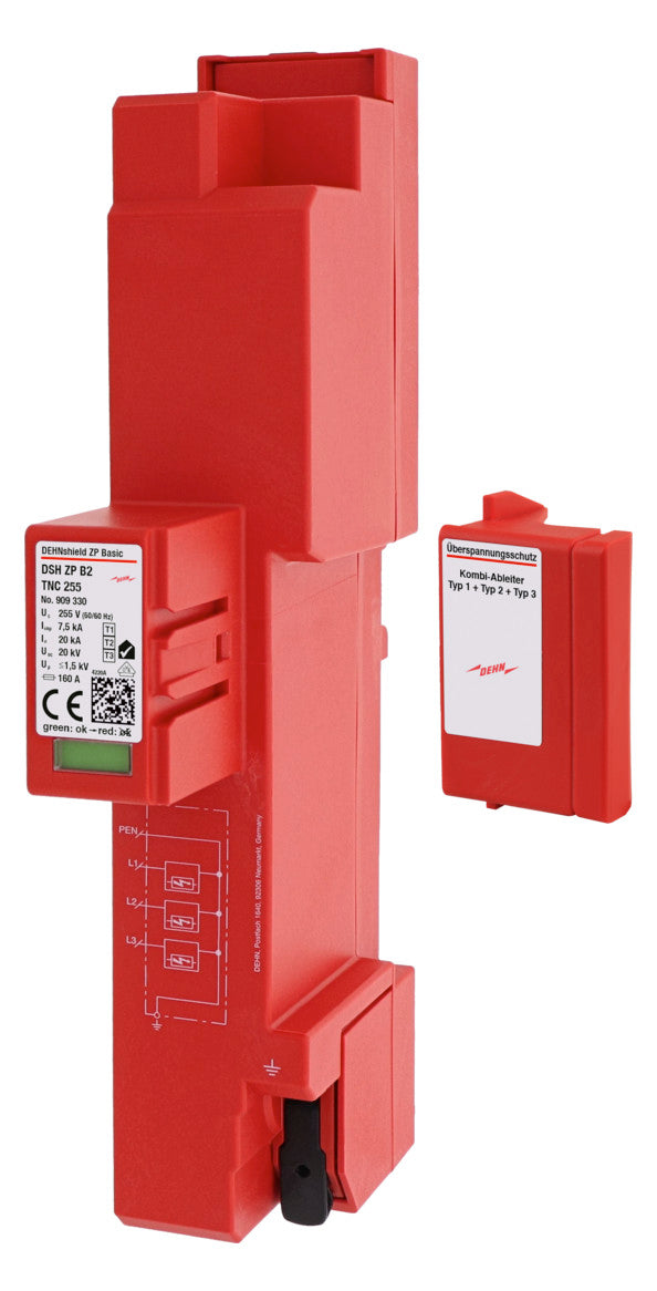 DEHN SE Kombi-Ableiter Sammelsch 3p 2TE DSH ZP B2 TNC 255 230VAC 1,5kV