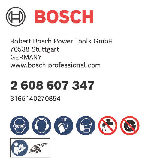 BOSCH-EW Schleifscheibe K120mm  125mm 2608607347 f.Metall