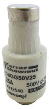 MERSEN D-Sicherungseinsatz DII 25A F ge DIIGG50V25 500V gG
