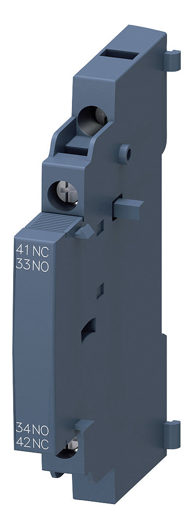 SIEMENS Hilfsschalterblock 1S 1Ö 4A/AC 3RV2901-1A Seitenanb Schraub