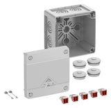 SPELSBERG Abzweigkasten 102x102mm Kst gr Abox Pro 040-4² IP66/IP67/IP69 IK09 hfr
