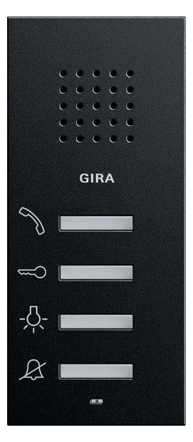 GIRA Audio-Innenstation Bus AP sw System 55 1250005 TüröffnAutom