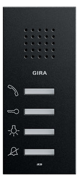 GIRA Audio-Innenstation Bus AP sw System 55 1250005 TüröffnAutom