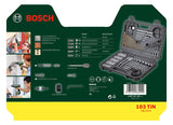 BOSCH-EW Werkzeugset 103tlg Bohrer Box 2607017367 11xHolzbohr 19xHSS