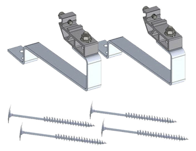Sonnenkraft SK-AluFix Dachhaken Biberschwanz 2er Set | 2525