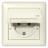 GIRA Steckdose 1f cws glz UP Klappd IP44 Standard 55 415701