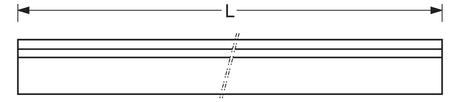 REGIOLUX Tragschiene Lichtband 1-längig SRT /1500/I-0750 5x2.5 / 6x1.5mm² v 11x2