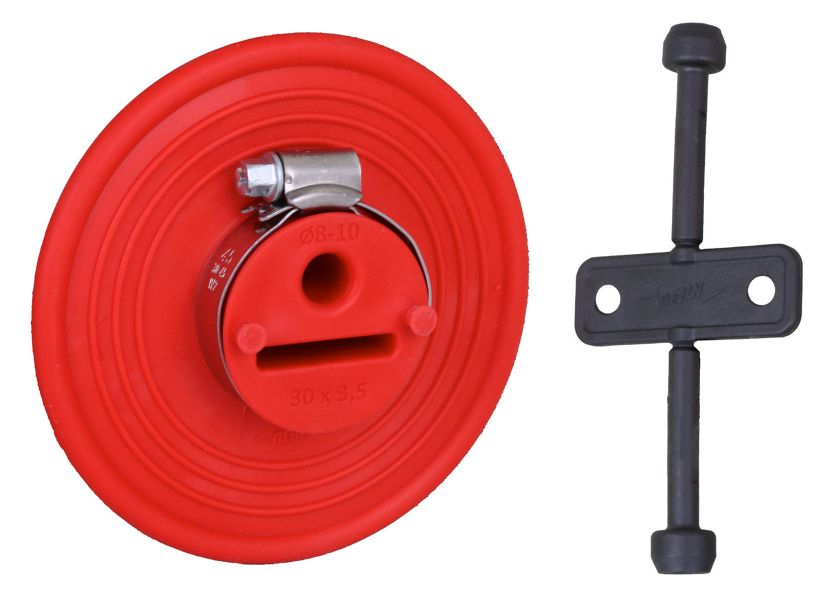 DEHN SE Dichtmanschette Kst/V2A DM RD8.10 FL30X3.5 D114MM TPE