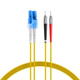 Duplex Patchkabel DIN-LC OS2 10m LSZH 2mm gelb Stück