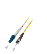 Simplex LWL Patchkabel 1E9/125µ LC- ST 10m 3,0mm Gelb 9/125µm Stück