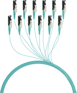 Faserpigtail E2000® OM3 Aqua 2m - 1 Stück Stück