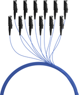 Faserpigtail E2000® OM1 Blau 2m - 1 Stück Stück