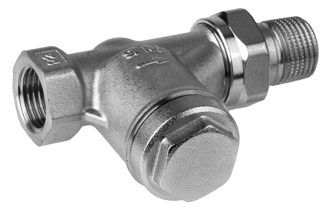 Honeywell Rücklaufverschraubung Veramax Messing vernickelt, Durchgang, 1'' | V2440D0025A