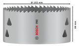 BOSCH-EW Lochsäge  102mm T44mm Gewinde LOCHSÄGE f.Gips Holz