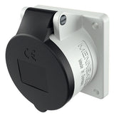 MENNEKES CEE-Anbausteckdose 5p 16A 7h 3057 500V/sw IP44 Schraubkl ger Kst