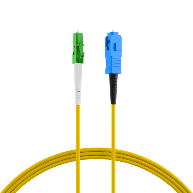 Simplex Patchkabel LC/APC-SC OS2 G657A2 2m LSZH 3mm gelb Stück