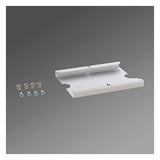 REGIOLUX Kupplung/Verbinder ger ws ST stail -SV 100 vw RAL9016 L140mm B112mm