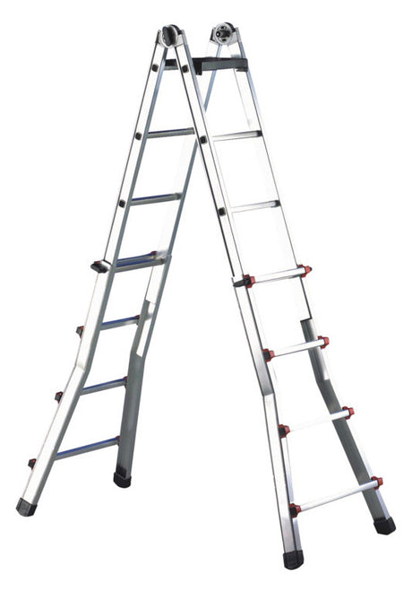 CIMCO Mehrzweckleiter Alu 2,51-5,2m 146710 2x10stuf