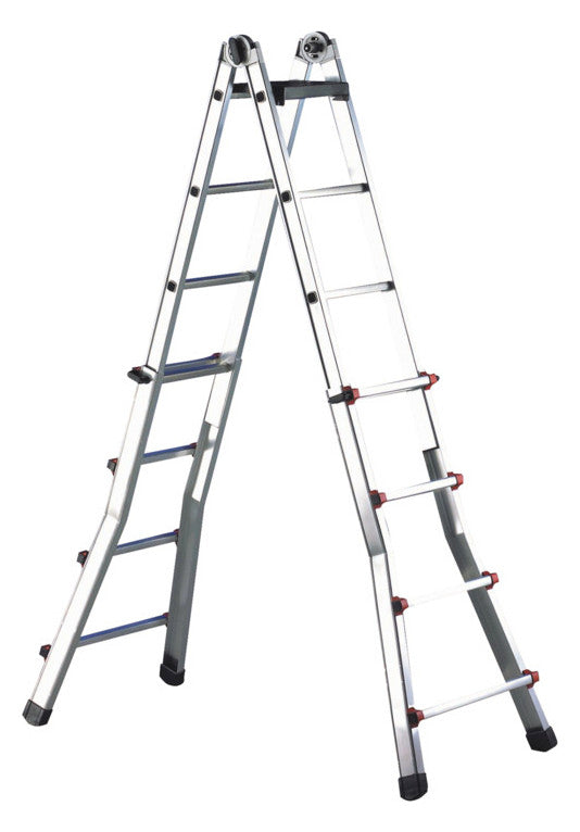 CIMCO Mehrzweckleiter Alu 2,51-5,2m 146710 2x10stuf