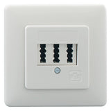 RUTENBECK Anschlussdose TAE_3x6NFN UP TAE 3x6 NFN Up rw rws RAL9010 Schraube